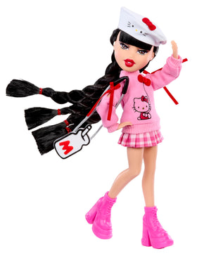 Bratz x Hello Kitty Jade doll pink boots, boosts fashion-play and display appeal
