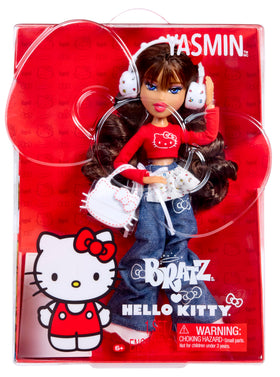 Bratz Hello Kitty Yasmin doll for stylish display and collectible appeal.