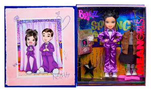 Bratz Janis doll Spring Fling front view for stylish display and storytelling
