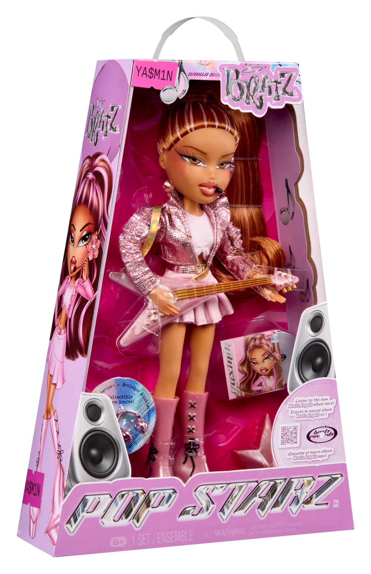 Display-worthy Bratz packaging showcasing character art