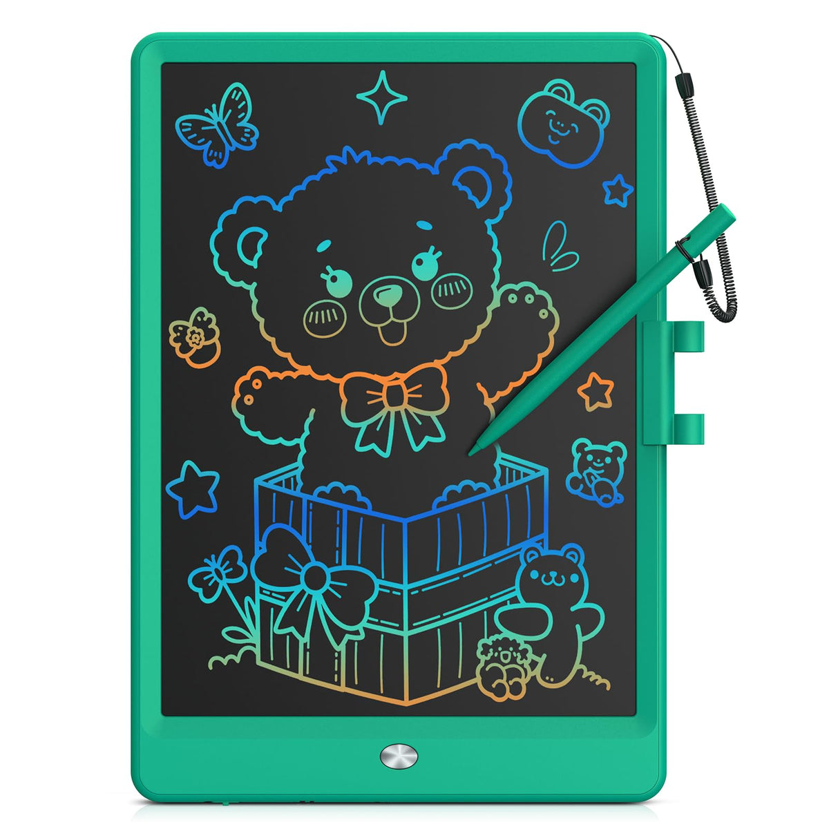 Bravokids 10-inch LCD tablet with color screen for fun doodles anywhere
