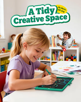 Bravokids color LCD fosters screen-free creativity for kids