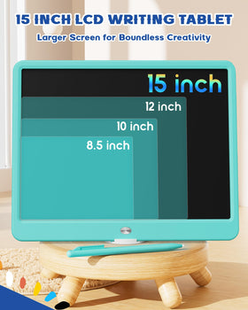 Bravokids color display encourages creative doodling during playtime.