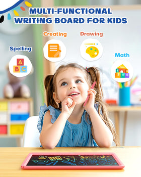 Bravokids tablet durable plastic with rounded corners for safe use.