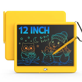 Bravokids LCD tablet front view with colorful screen ideal for mess-free drawing
