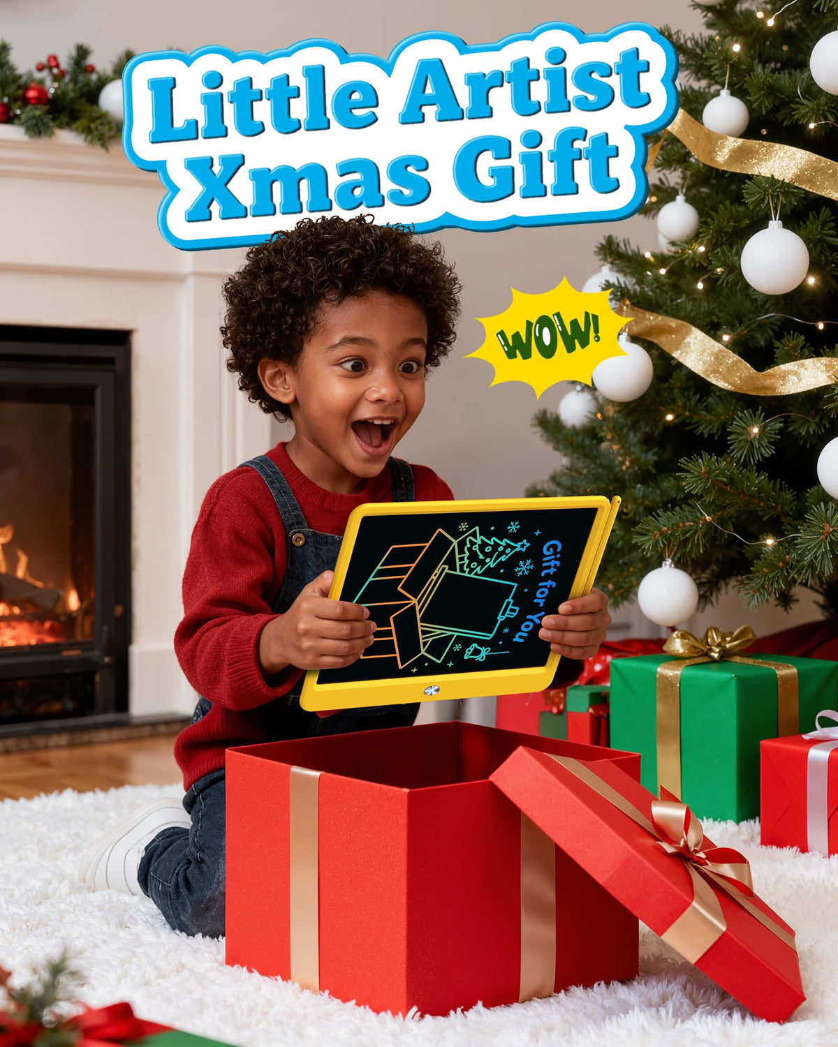 Bravokids classroom-ready LCD tablet aids early drawing practice