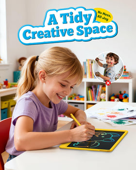 Bravokids travel-friendly tablet fits bags for quiet entertainment