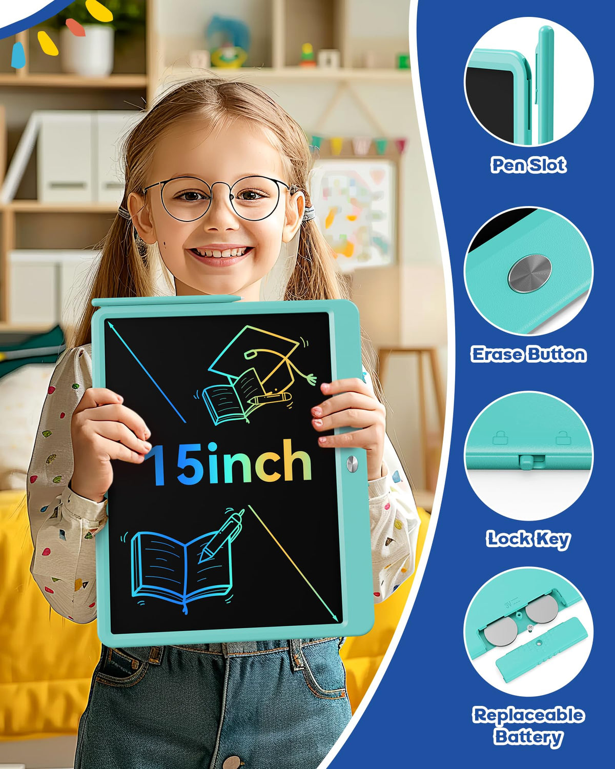 Bravokids lightweight design at 150g is easy to carry.