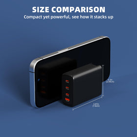 BRDRC multi-device charging setup showing efficient power distribution