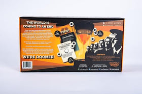 Breaking Games We're Doomed holiday gift idea signals a unique party experience.