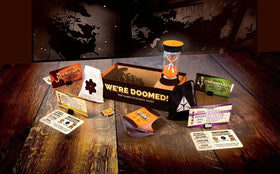 Breaking Games We're Doomed player negotiation highlights strategic alliances and dynamic turn-taking.