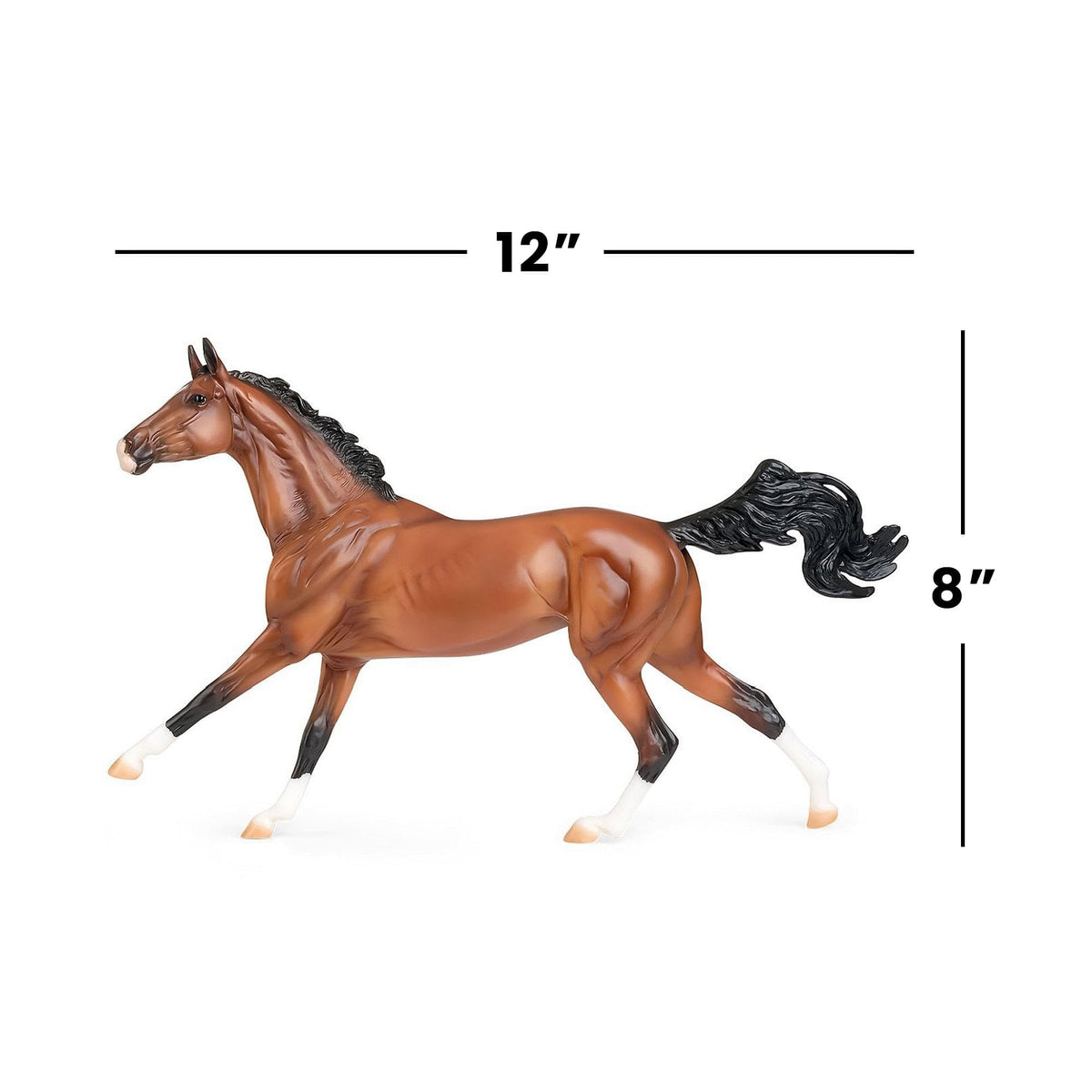 Breyer Adamek Akhal-Teke figure packaging view aids gifting inspiration.