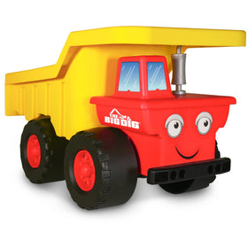 Breyer The Big Dig Dump Truck bed lift in action for easy unloading