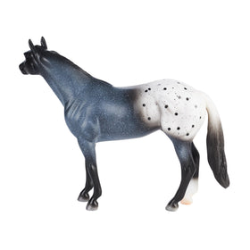 Breyer Blue Roan Appaloosa blanket pattern highlighting authentic spotted markings