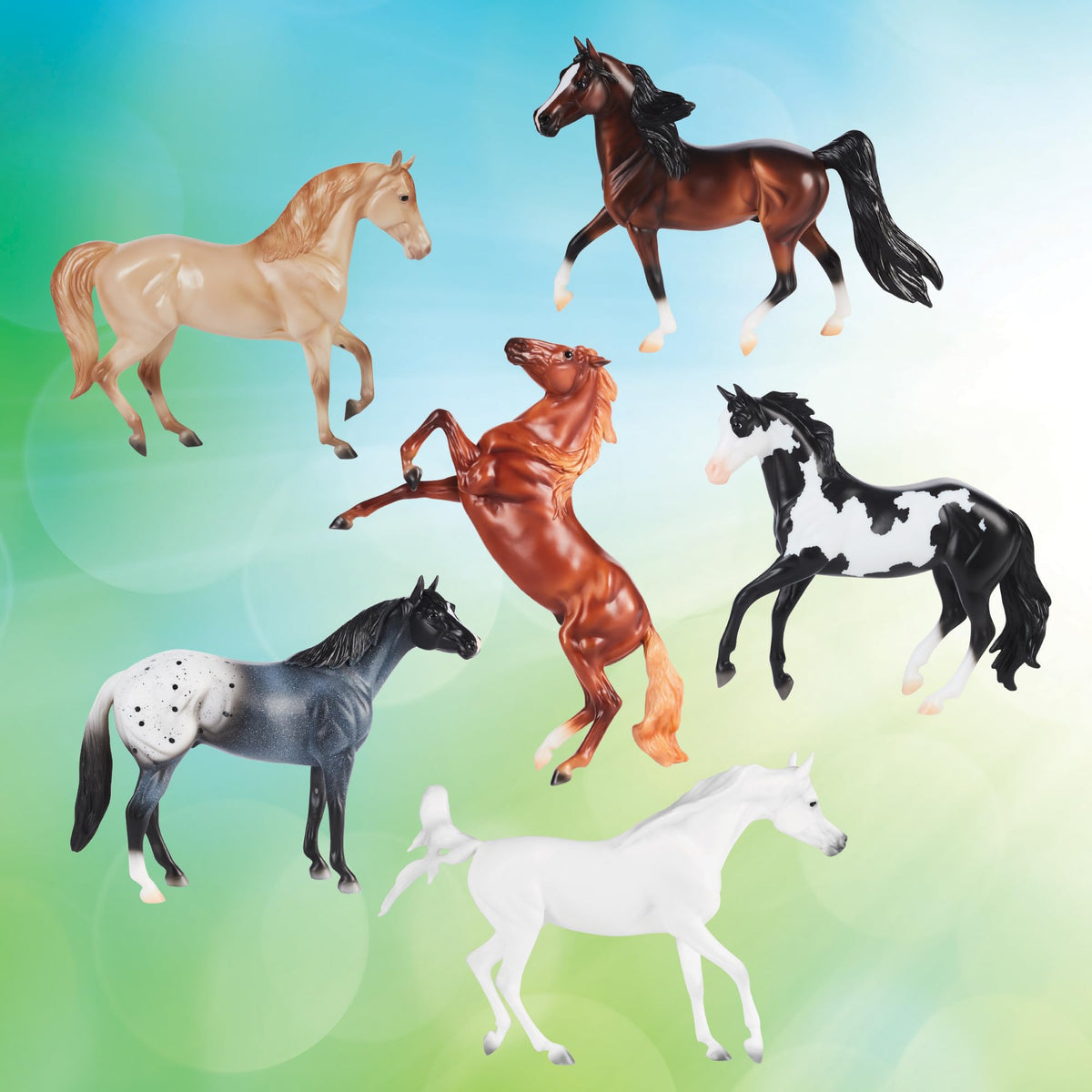 Breyer Blue Roan Appaloosa hand-painted finish by skilled artisans