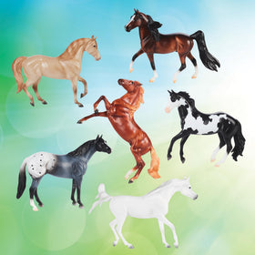 Breyer Blue Roan Appaloosa hand-painted finish by skilled artisans