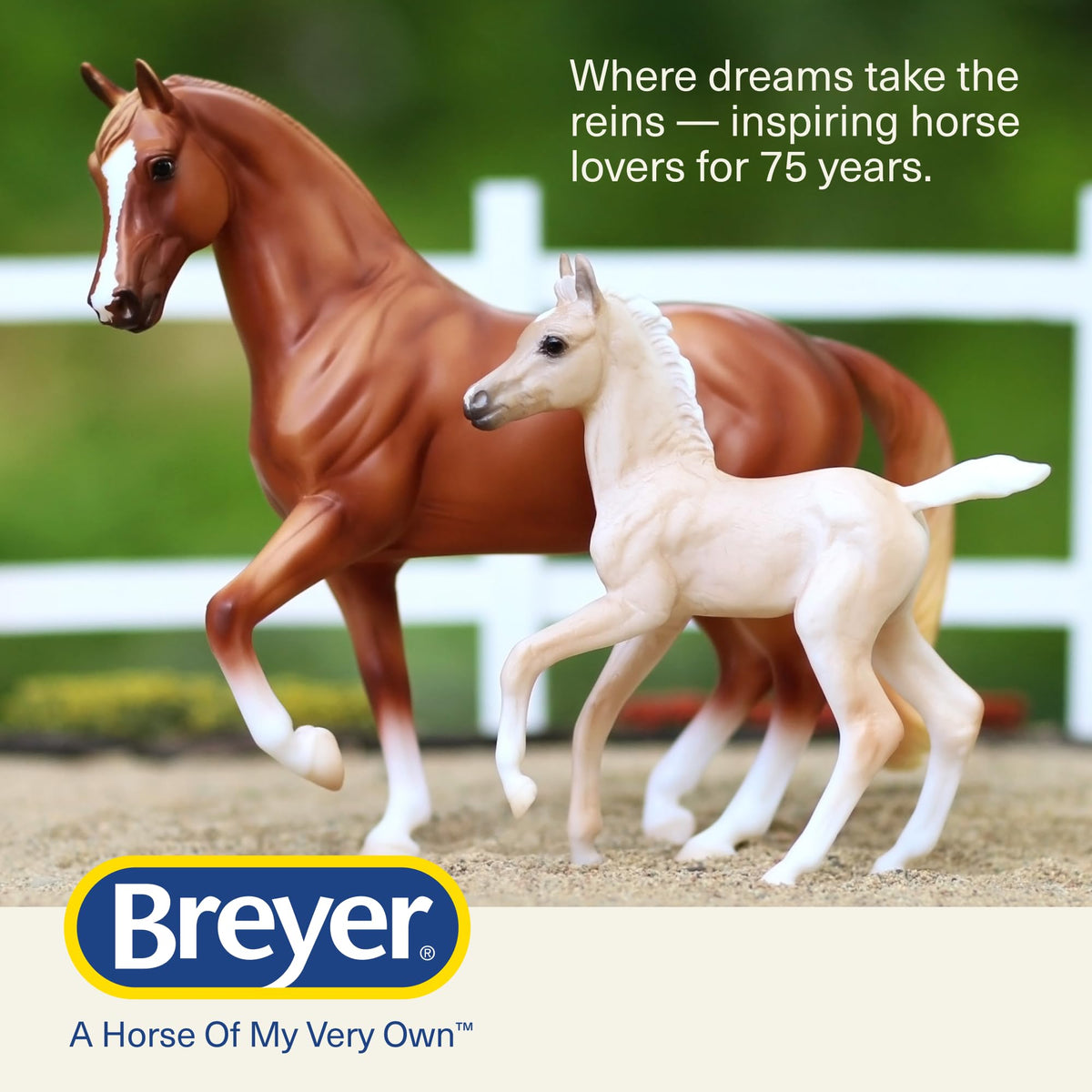 Breyer gift-ready set for ages four and up.