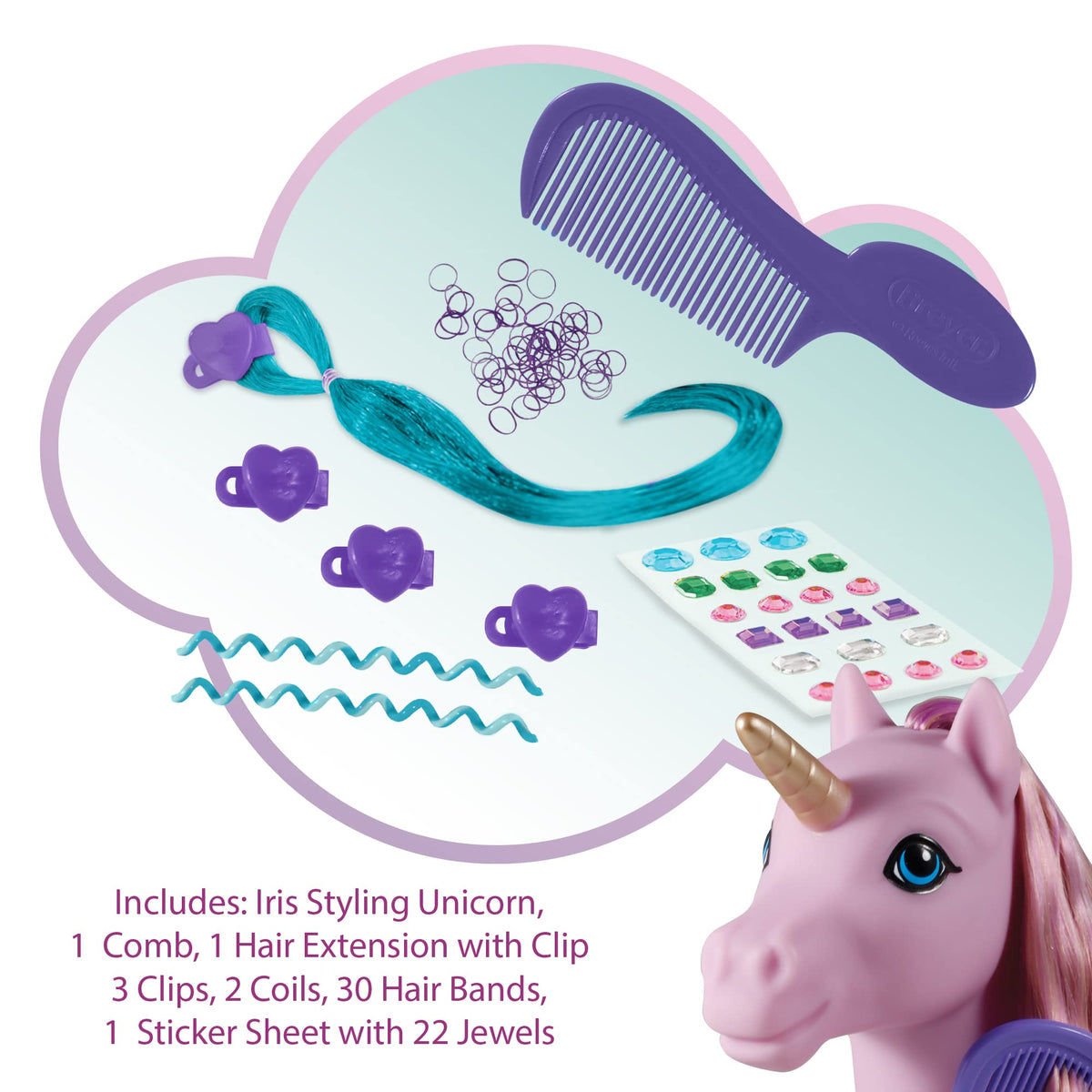 Breyer Mane Beauty comb and extension included for easy styling sessions