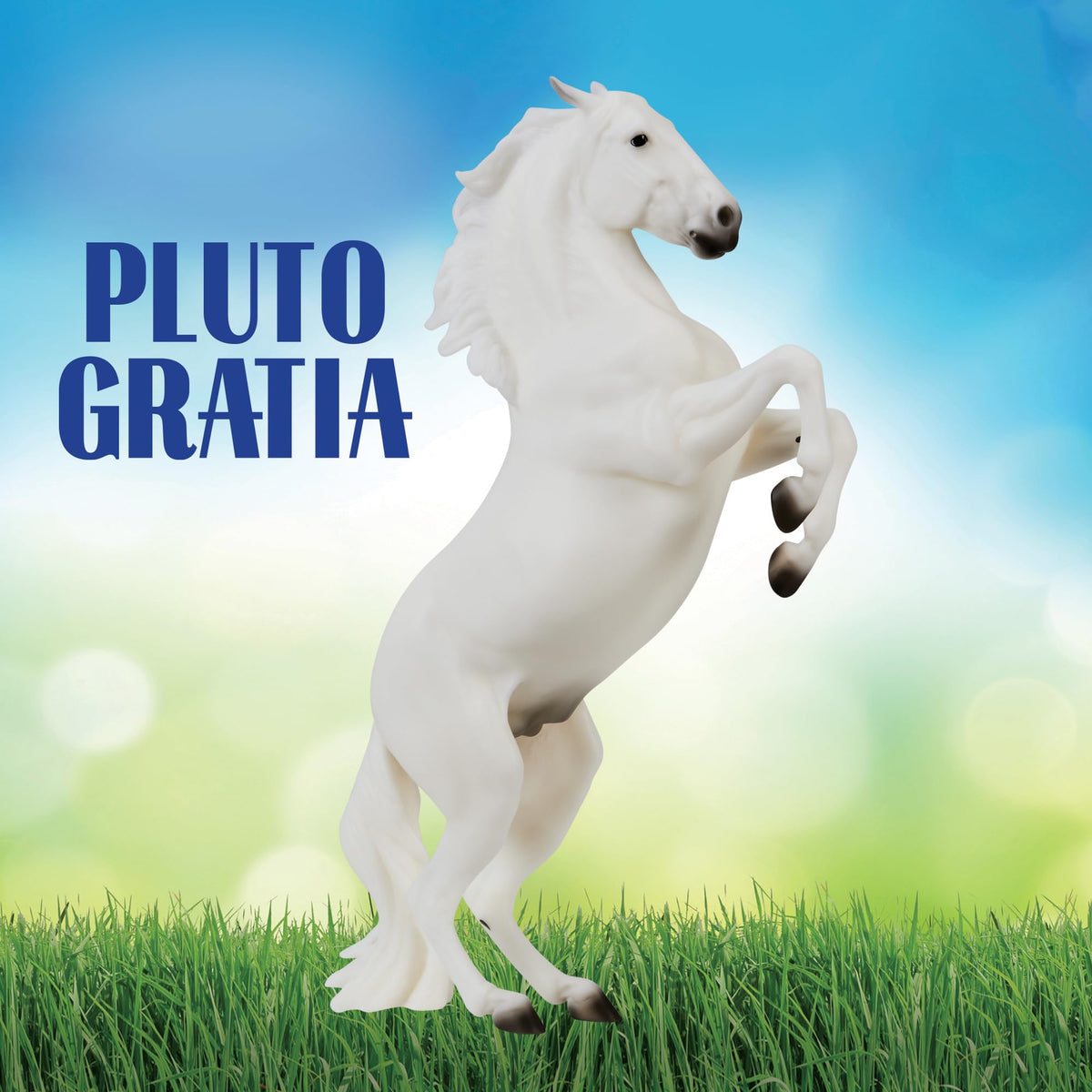 Breyer Pluto Gratia retired schoolmaster figure evokes calm riding and learning themes.