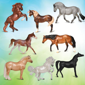 Breyer Stablemates Deluxe American Cream Draft figure with calm, farm-friendly presence