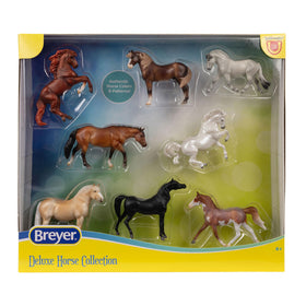 Breyer Stablemates Deluxe Standardbred model capturing harness racing energy