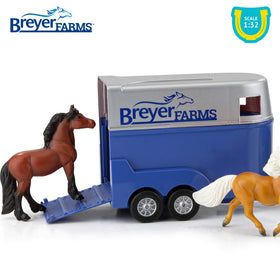 Breyer Stablemates palomino pony ready for farm scenes.