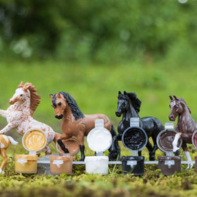 Breyer Stablemates eight pop-out accessories expand scene-building playtime