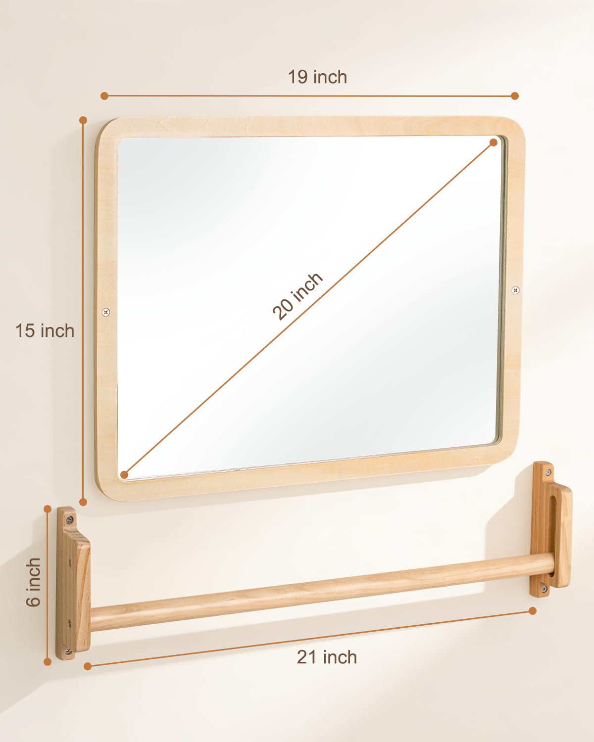 Brezlio smooth wooden edges support gentle exploration and safe handling