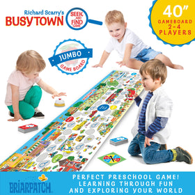 Briarpatch Busytown hidden objects scene inviting focused search and recognition.