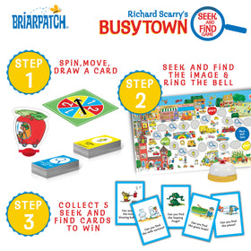Briarpatch Busytown Lowly Worm appearance to engage kids and reinforce attention.