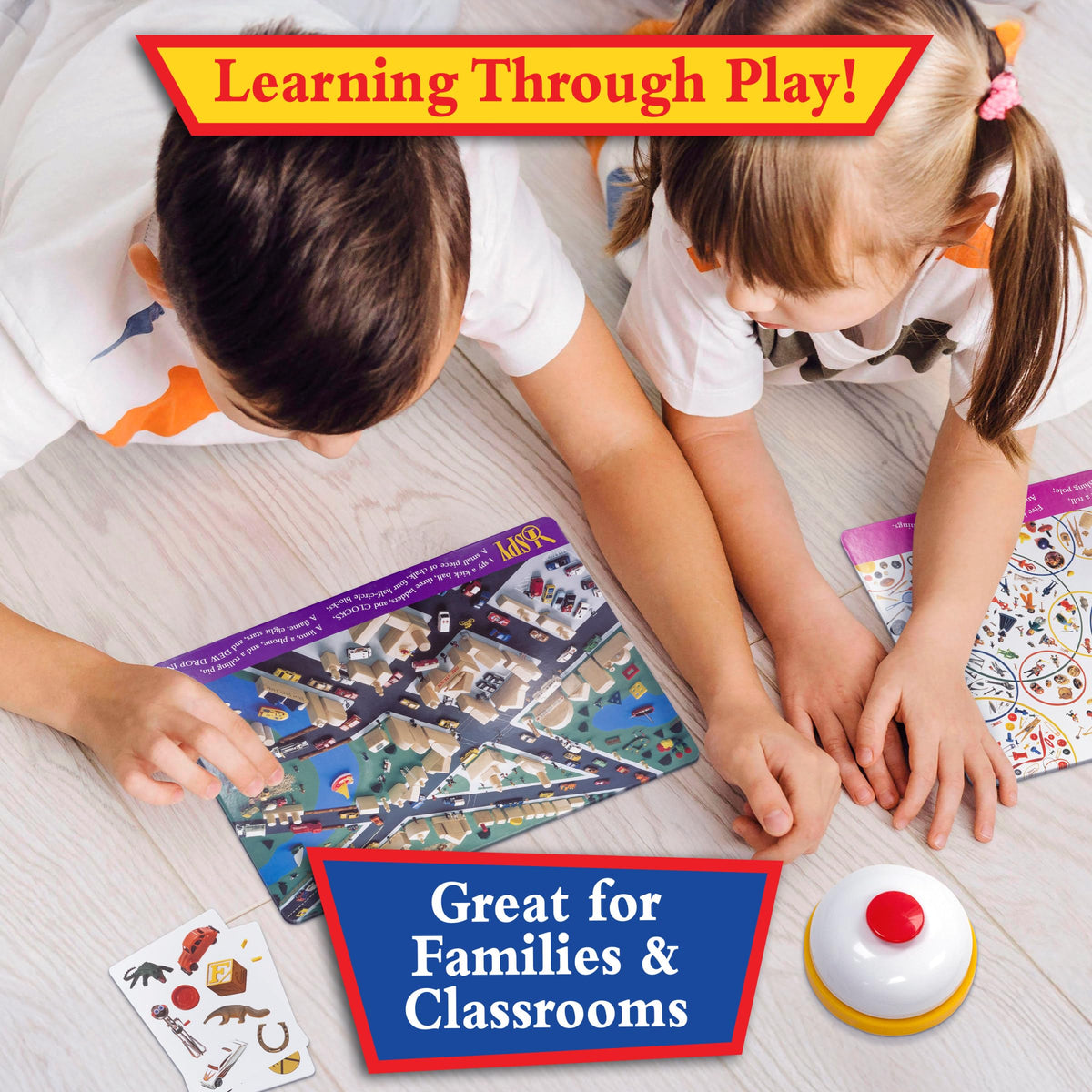 Briarpatch I Spy Eagle Eye Game board layout fuels quick visual matching