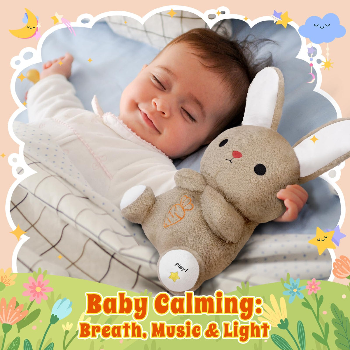 BRICHOEE breathing belly glow highlights breathing motion for subtle ambience
