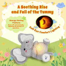 BRICHOEE breathing belly emits gentle glow to create a serene mood.
