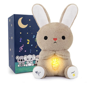 BRICHOEE breathing bunny ears shows moving ears for calming sleep
