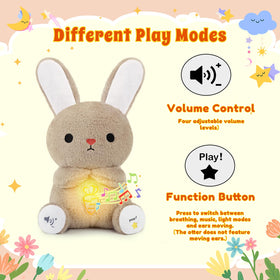 BRICHOEE calming music levels provide adjustable lullaby options