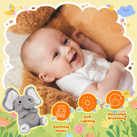 BRICHOEE cuddle-worthy companion ideal as a comforting office or nursery buddy.