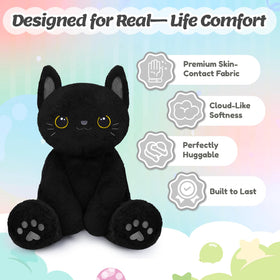 BRICHOEE high-density plush and reinforced stitching close-up