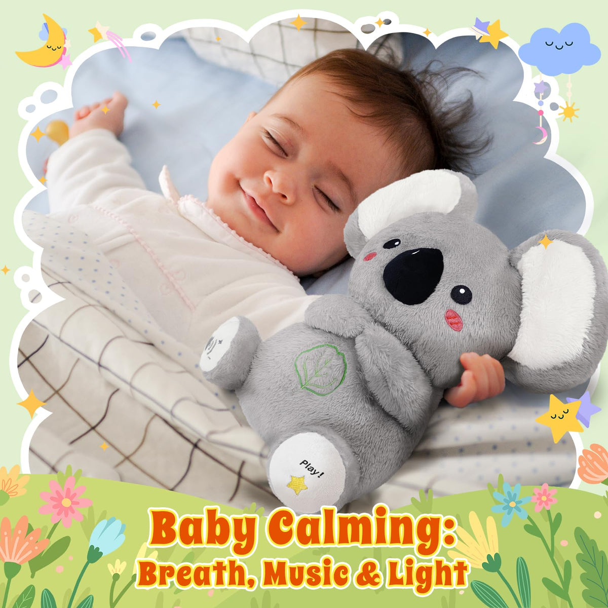 BRICHOEE koala bedtime companion for kids' nightly routines.