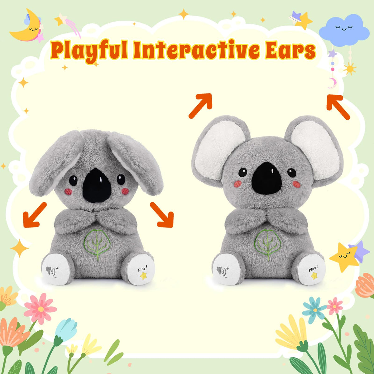 BRICHOEE koala multisensory relaxation with breathing, light and sound.