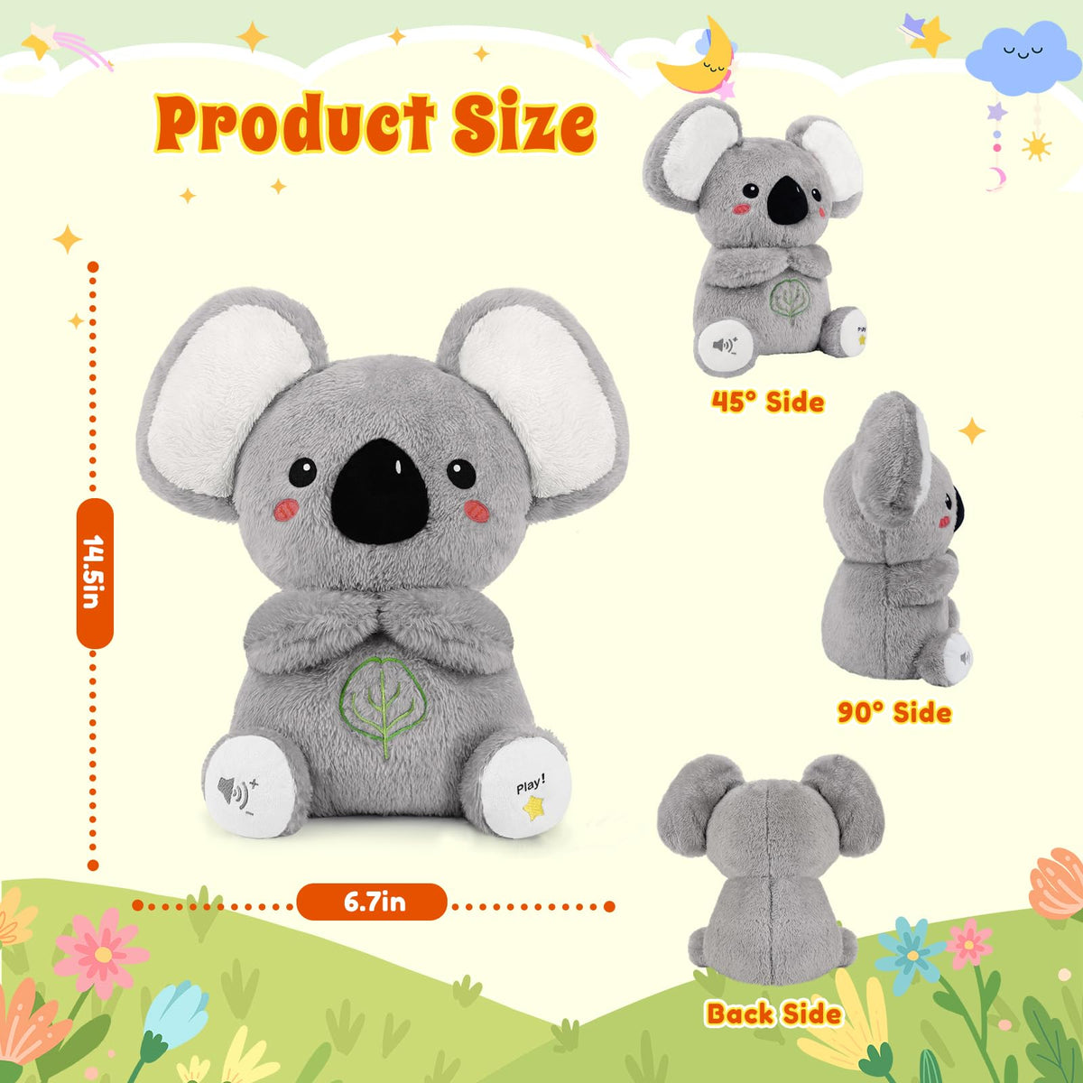BRICHOEE koala night-light providing gentle illumination for evenings.