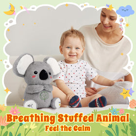 BRICHOEE koala portable plush ideal for travel and on-the-go calm.