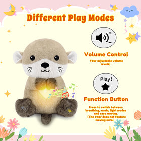 BRICHOEE otter multi-sensory design combines sight, touch, and sound.
