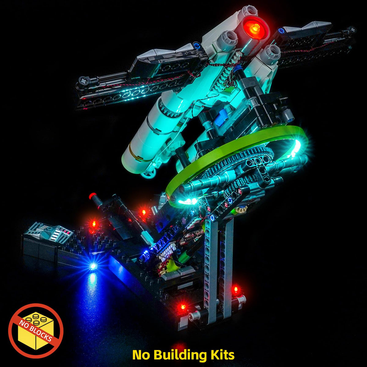 BrickBling expansion board enables smooth lighting integration for Lego 11389