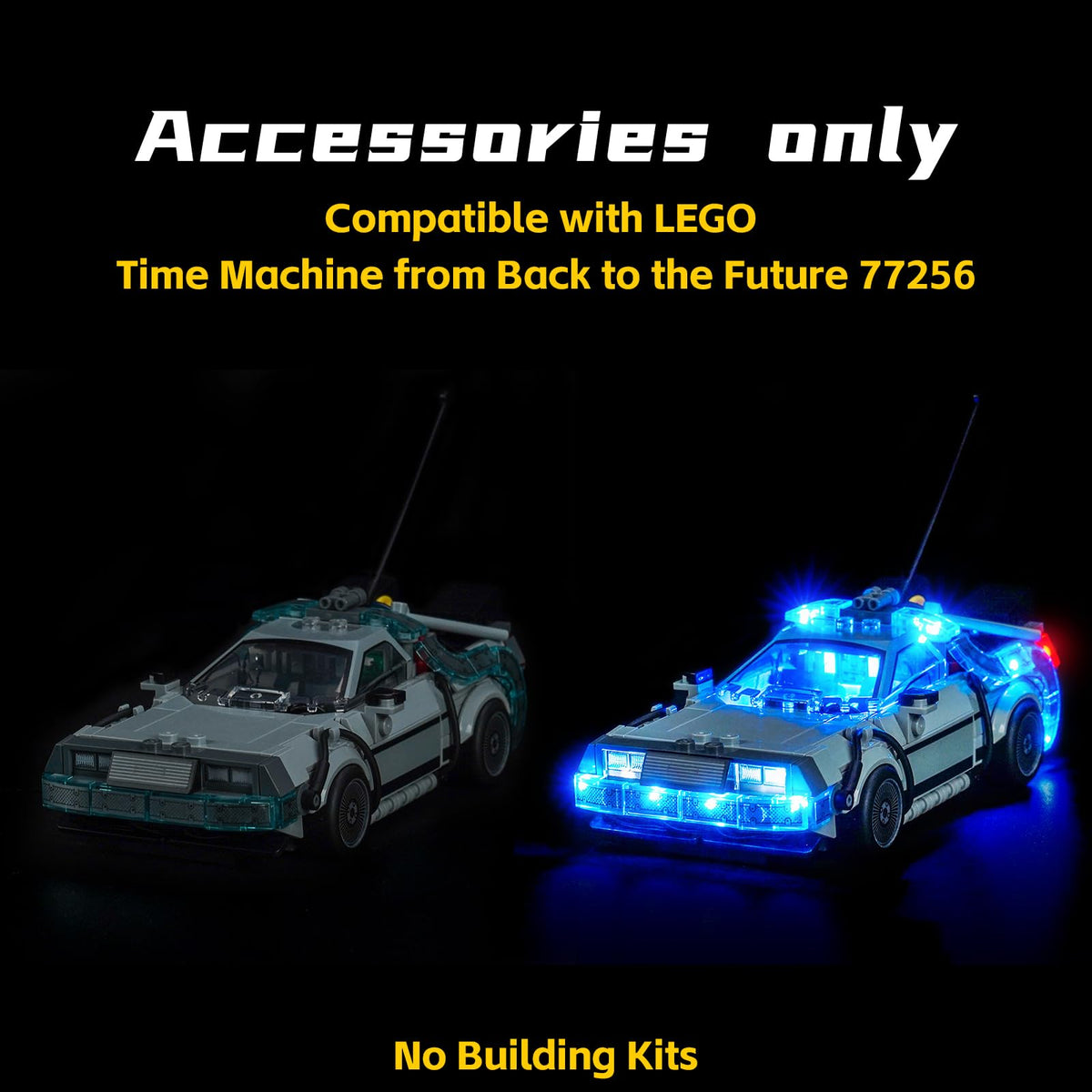 BrickBling glow demonstrates enhanced realism without altering the original model.