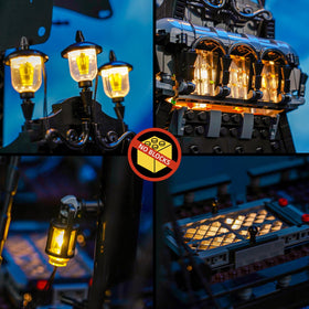 BrickBling uses high-quality ABS and copper for safe, durable lighting.