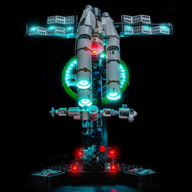 BrickBling LED lights illuminate Project Hail Mary with subtle glow