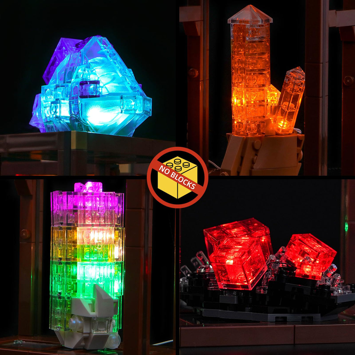 BrickBling power supply unit powering the lights reliably