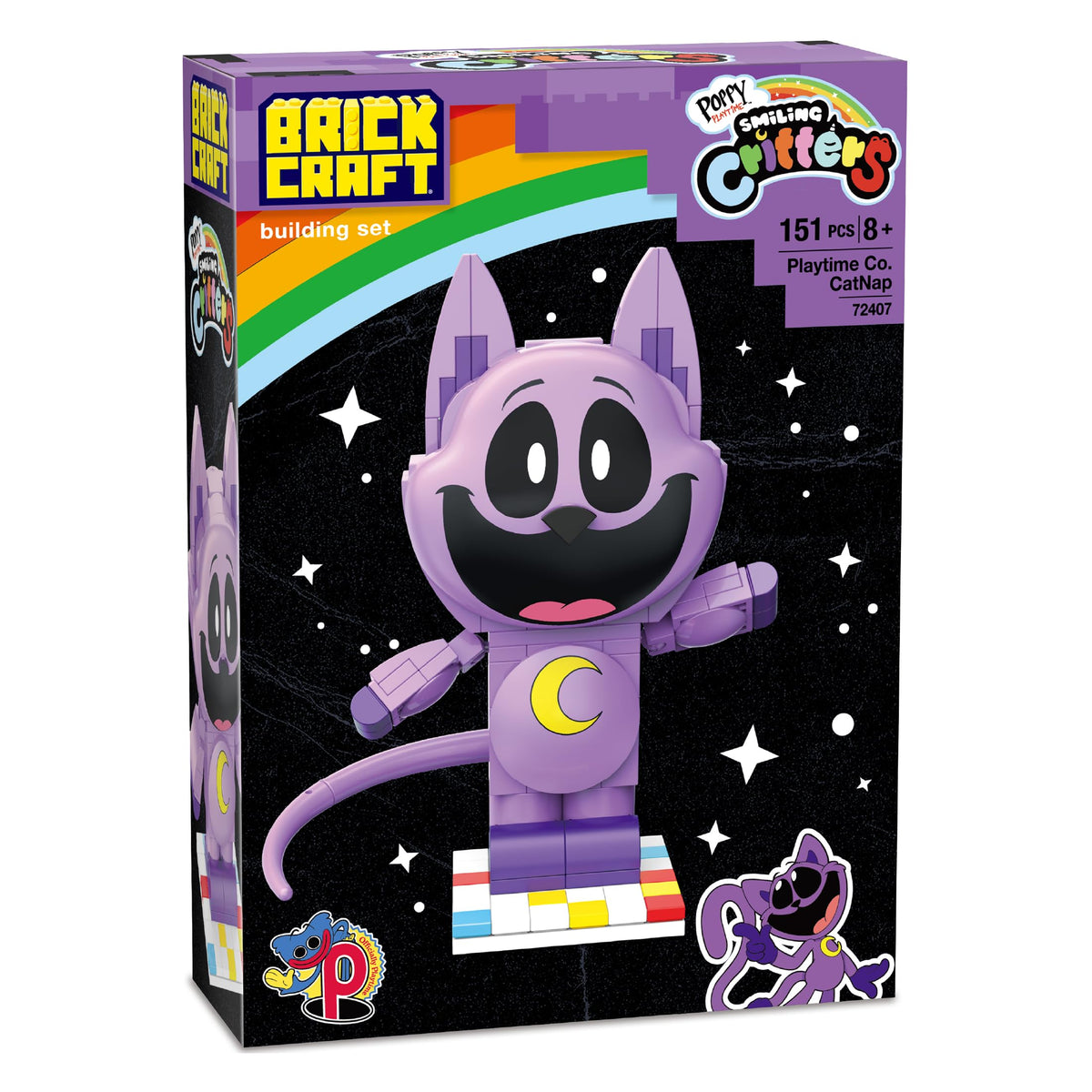 BrickCraft CatNap articulation details capture lifelike movement during display.