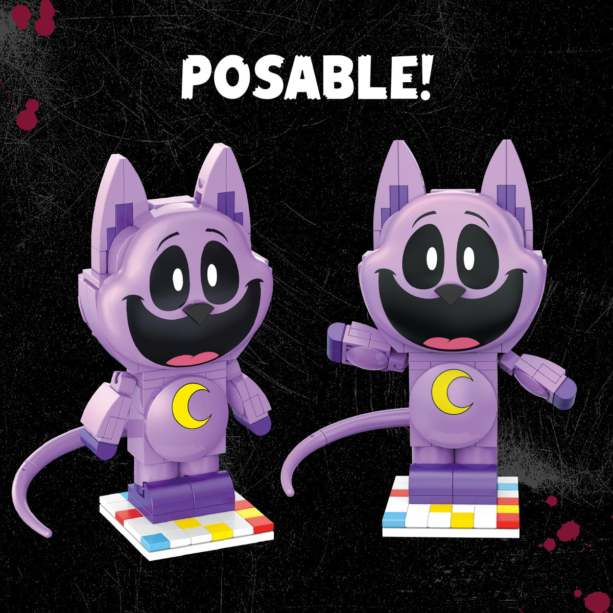 BrickCraft CatNap joins Smiling Critters collection for themed shelf display.