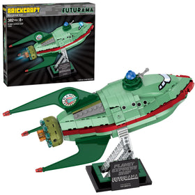 Brickcraft Futurama Planet Express Ship cockpit detail for realistic display